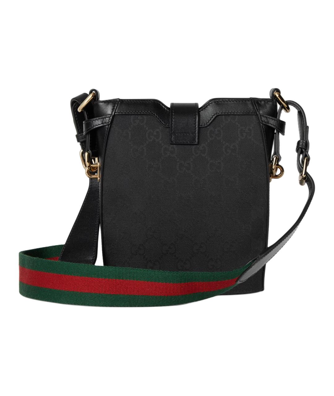 GUCCI Черная сумка через плечо, фото 4