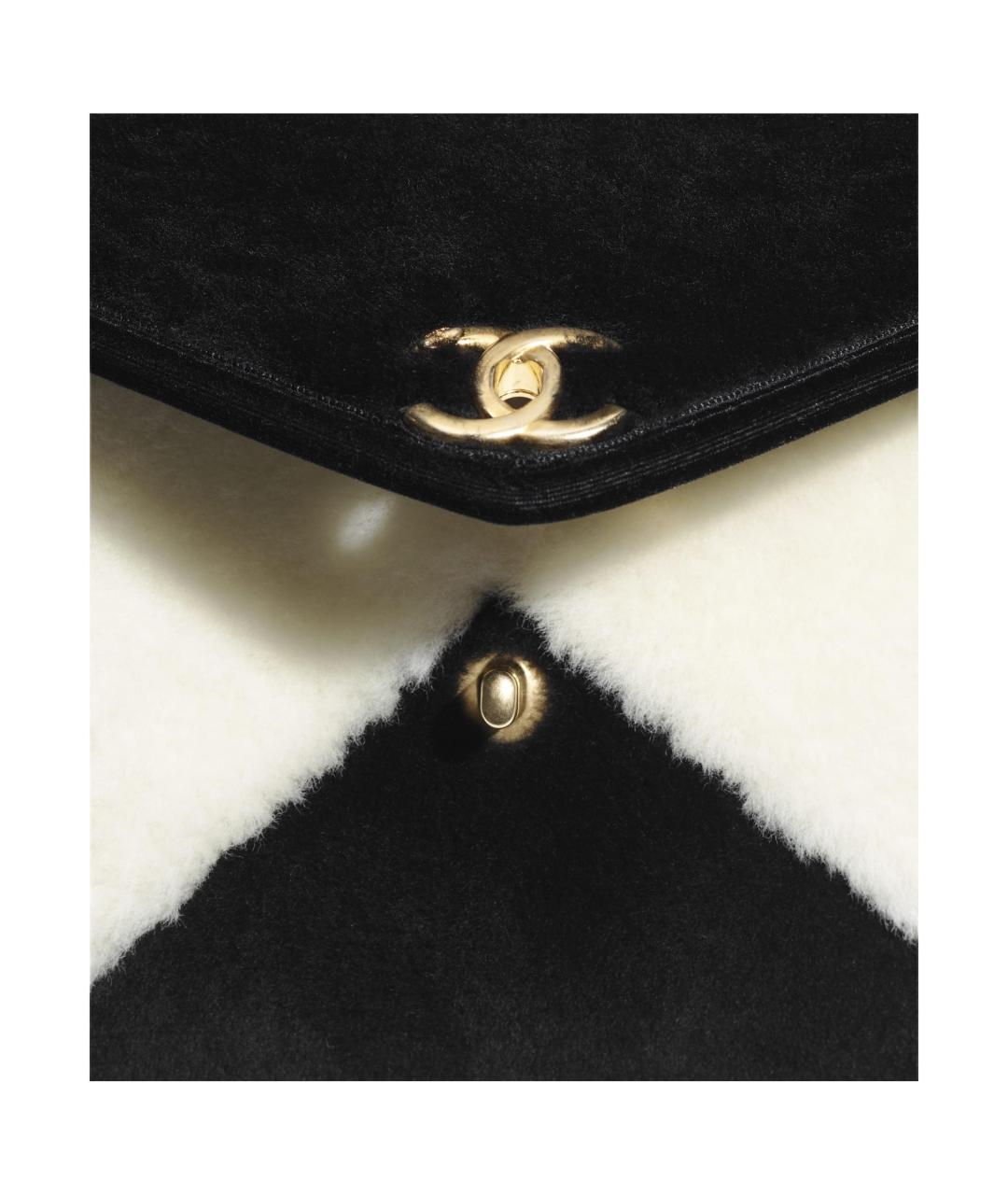 CHANEL Черная кожаная сумка через плечо, фото 3