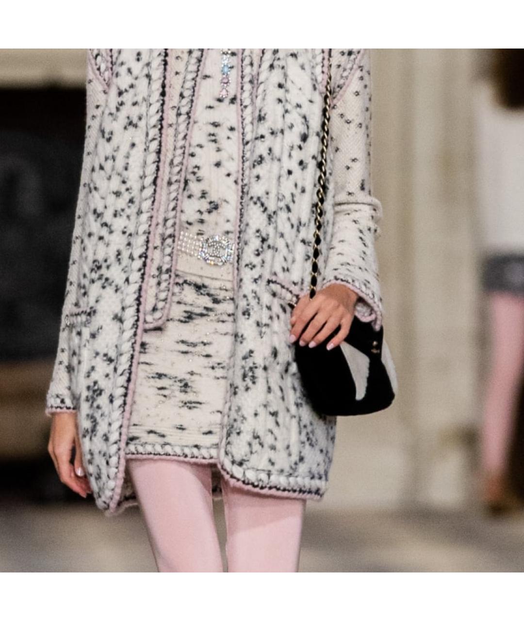 CHANEL Черная кожаная сумка через плечо, фото 5