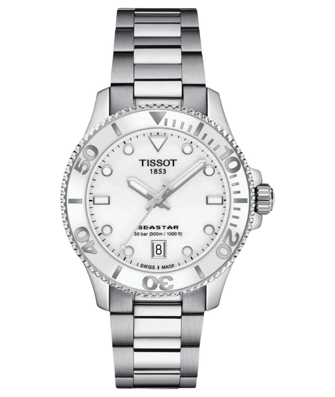 TISSOT Серебряные часы, фото 1