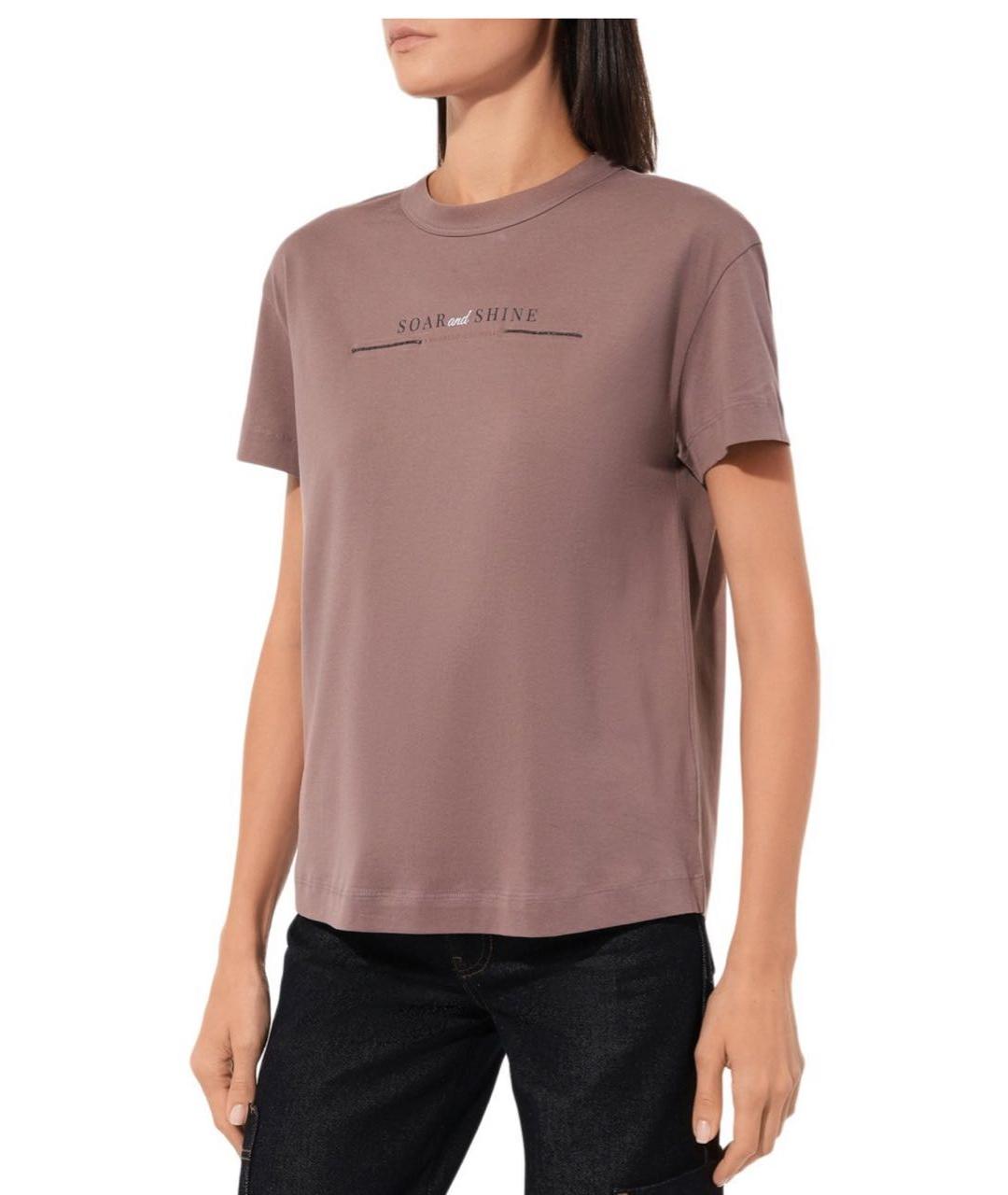 BRUNELLO CUCINELLI Хлопковая футболка, фото 3