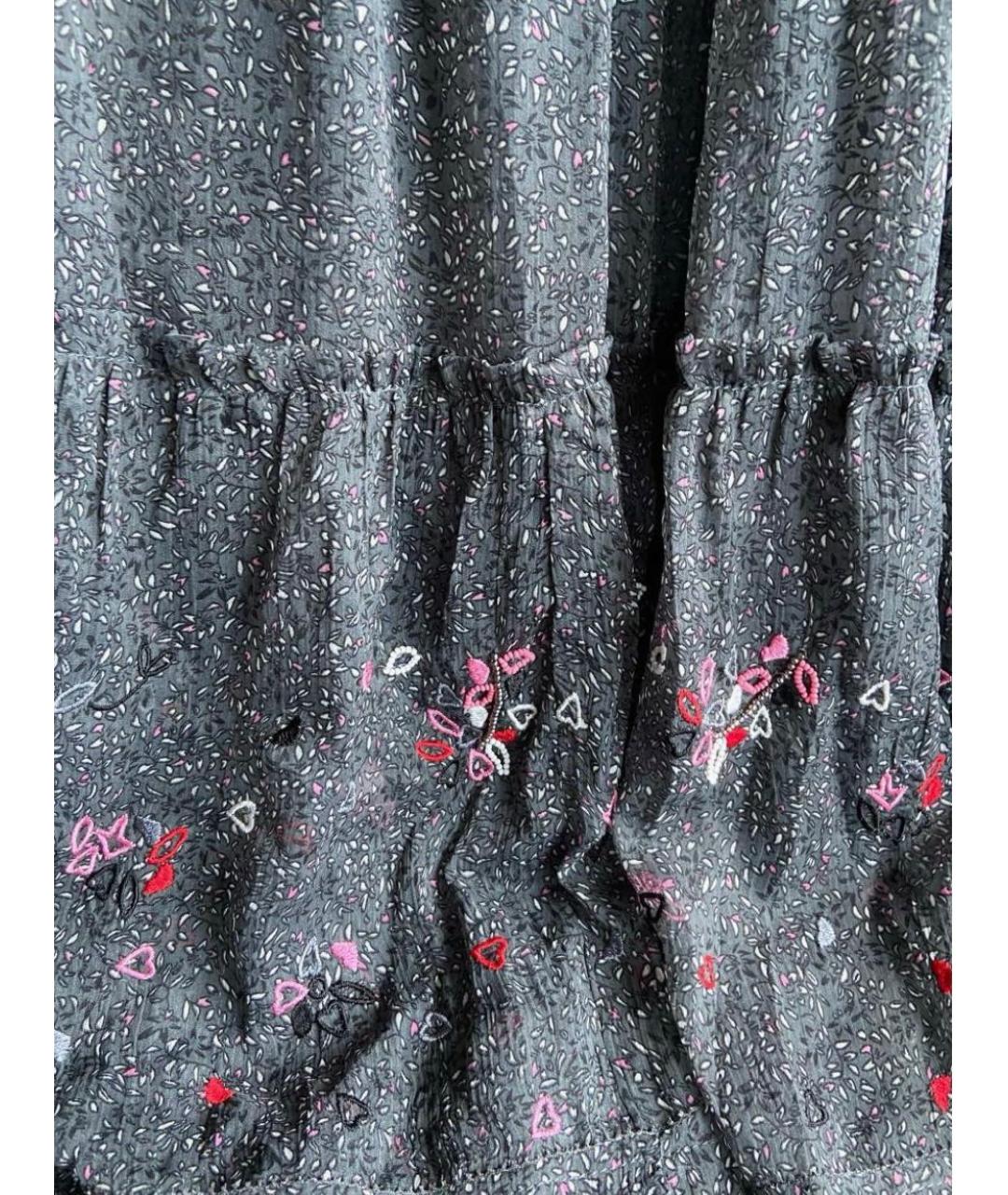 ZADIG & VOLTAIRE Антрацитовое повседневное платье, фото 4