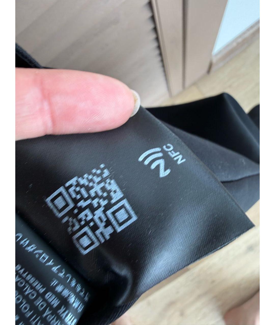 PRADA Черный синтетический сарафан, фото 4