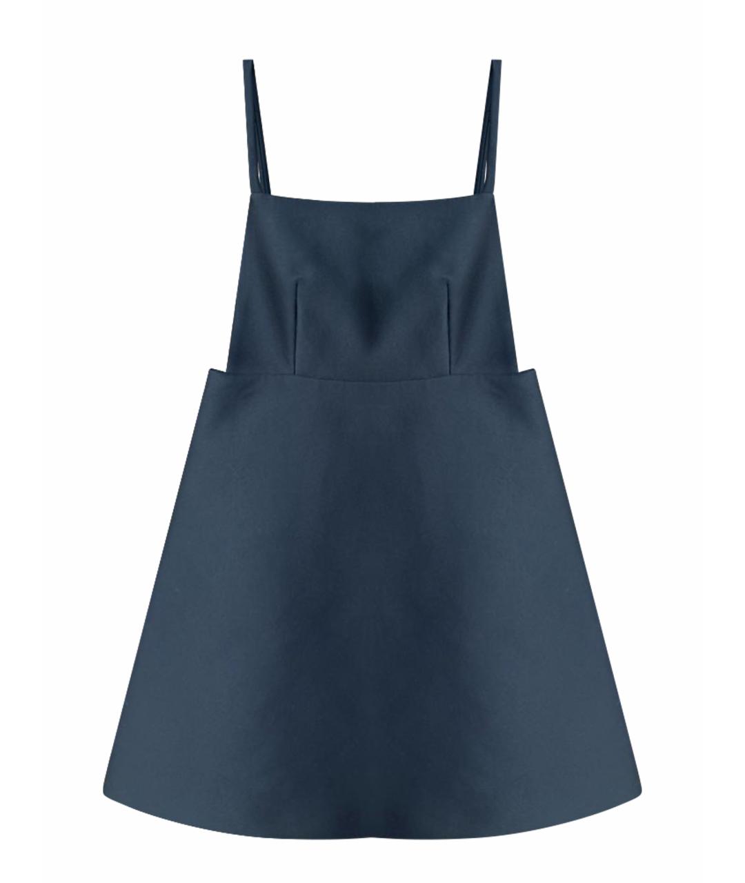 PRADA Черный синтетический сарафан, фото 1