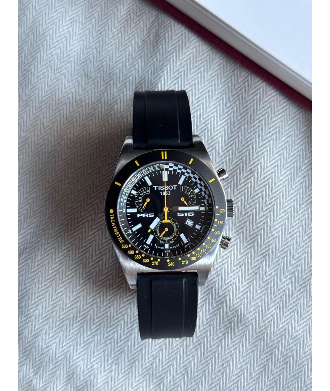 TISSOT Серебряные стальные часы, фото 8