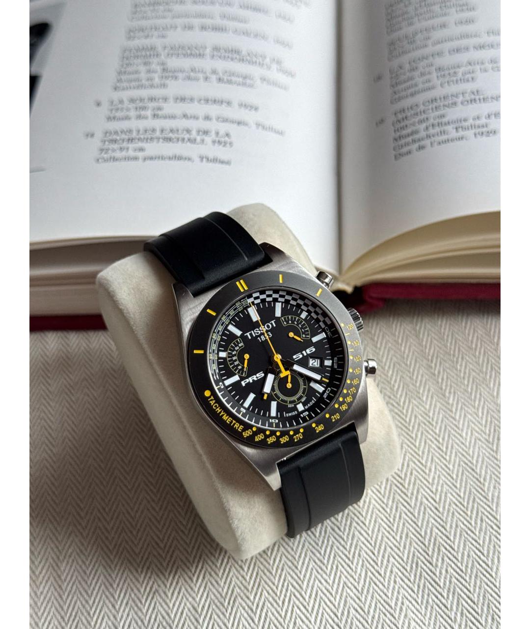 TISSOT Серебряные стальные часы, фото 4