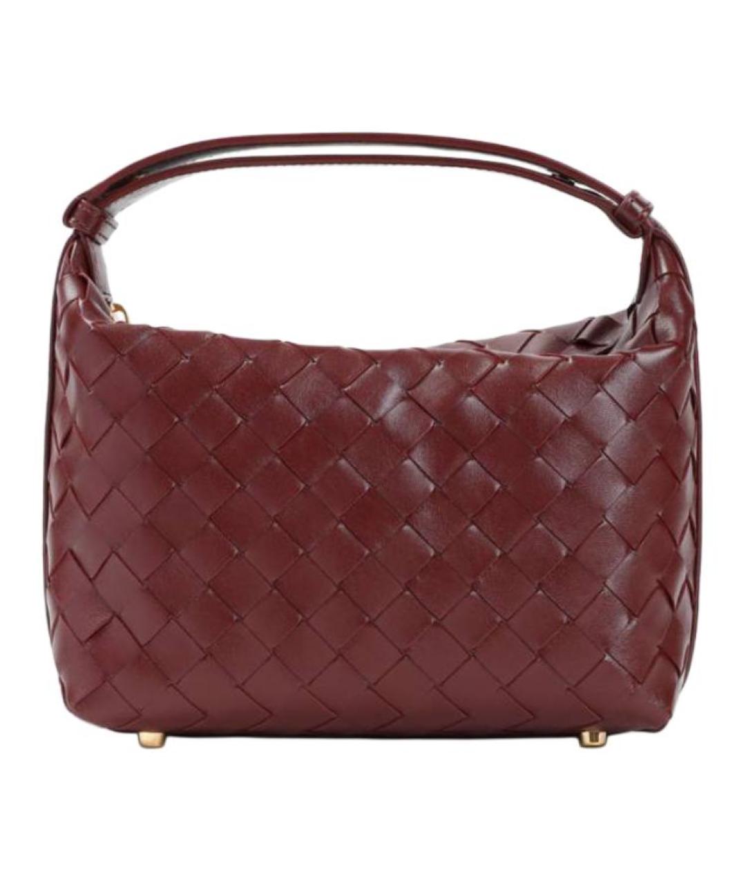 BOTTEGA VENETA Красная кожаная сумка через плечо, фото 1