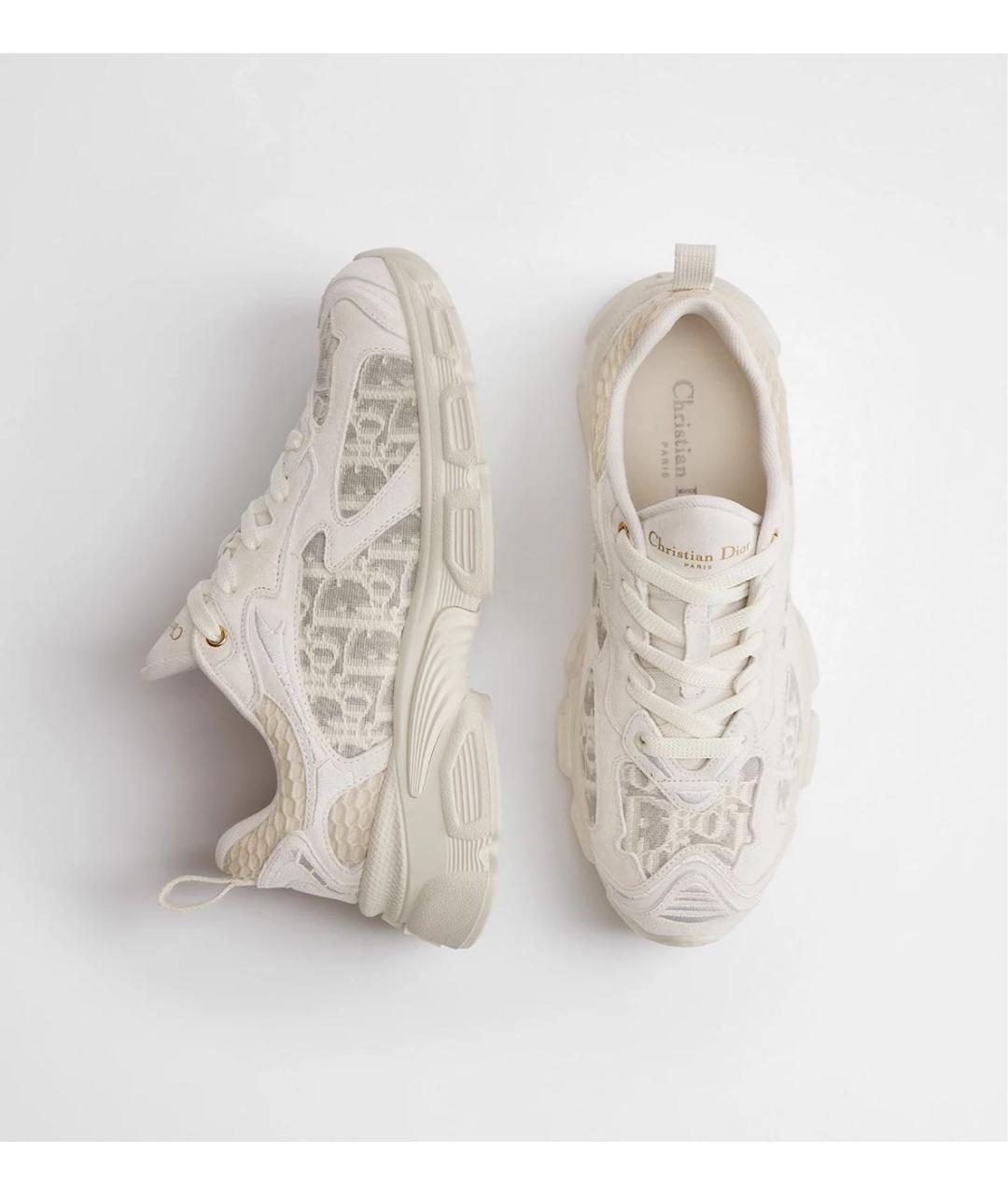 CHRISTIAN DIOR Бежевые кроссовки, фото 2