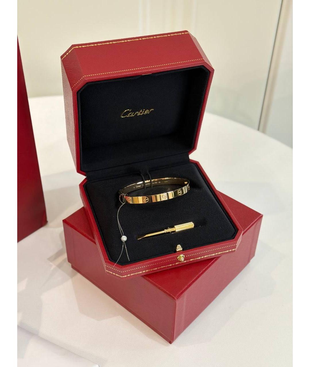 CARTIER Золотой браслет из желтого золота, фото 7