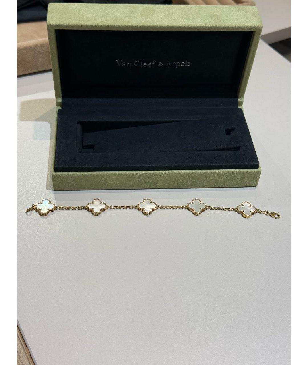 VAN CLEEF & ARPELS Золотой браслет из желтого золота, фото 4