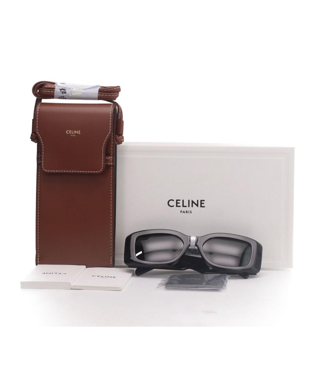 CELINE Черные солнцезащитные очки, фото 2