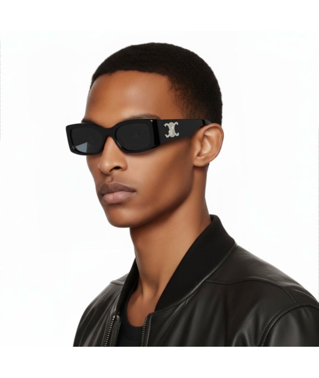 CELINE Черные солнцезащитные очки, фото 4