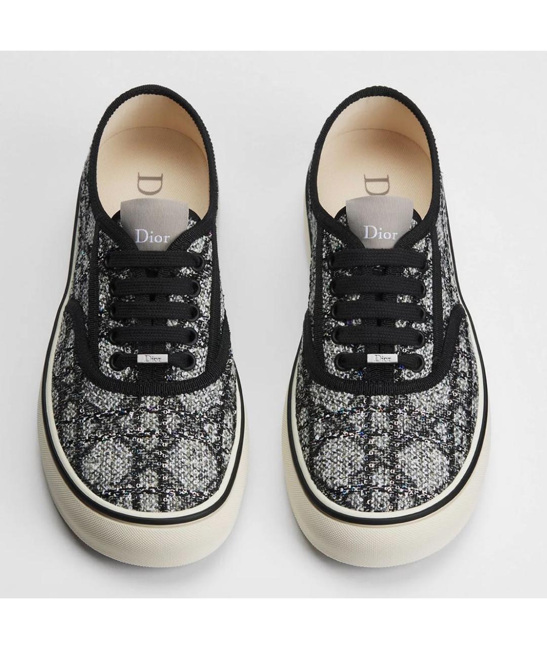 CHRISTIAN DIOR Черные кеды, фото 4