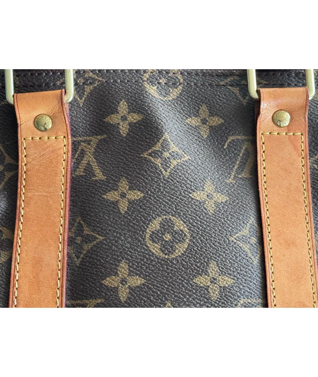 LOUIS VUITTON Коричневая дорожная/спортивная сумка, фото 5