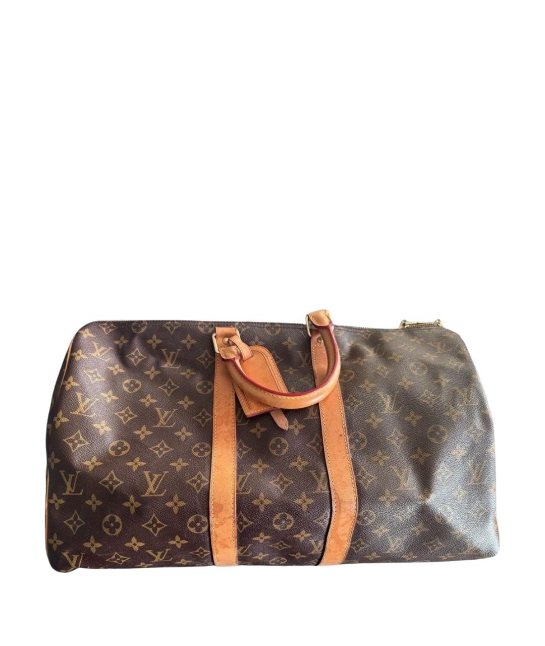 LOUIS VUITTON Коричневая дорожная/спортивная сумка, фото 1