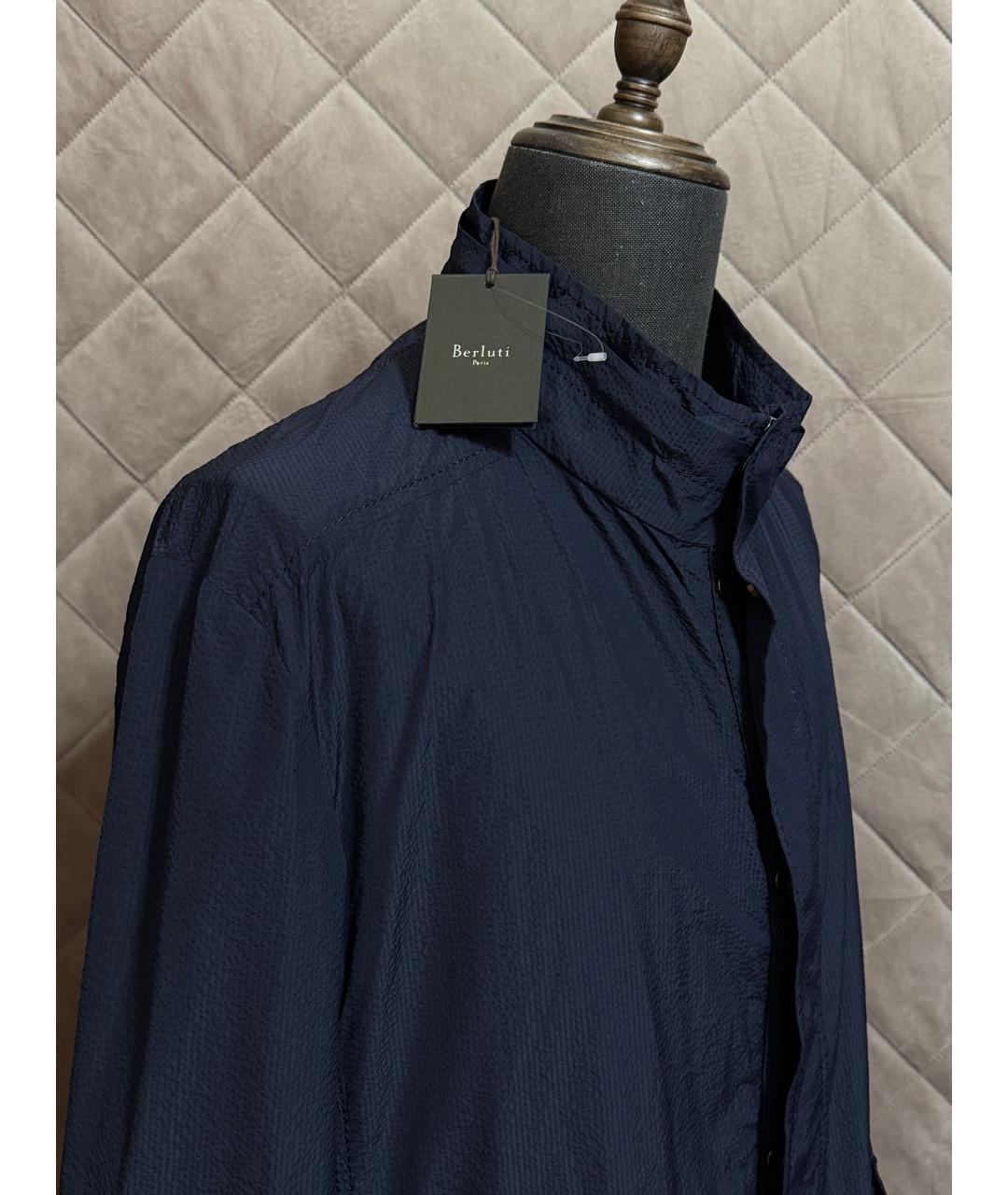 BERLUTI Темно-синяя куртка, фото 5