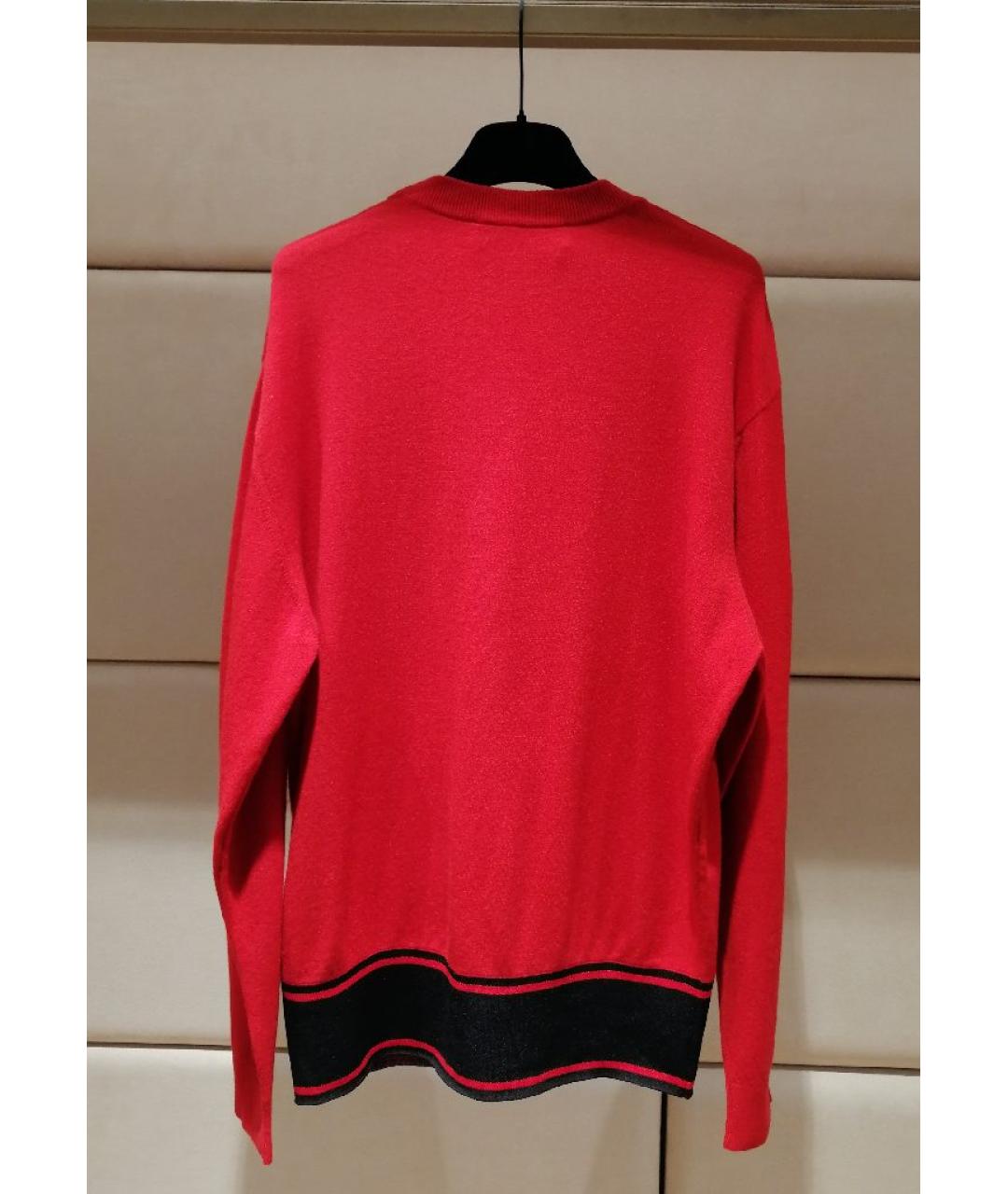 LOVE MOSCHINO Красный джемпер / свитер, фото 2