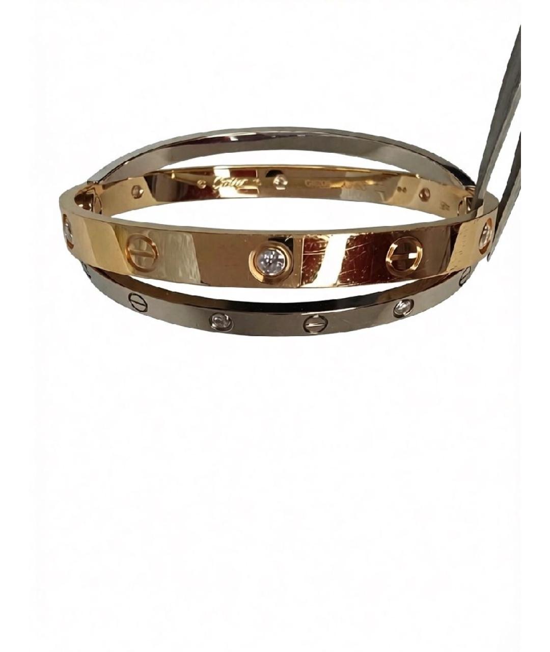 CARTIER Золотой браслет из желтого золота, фото 4