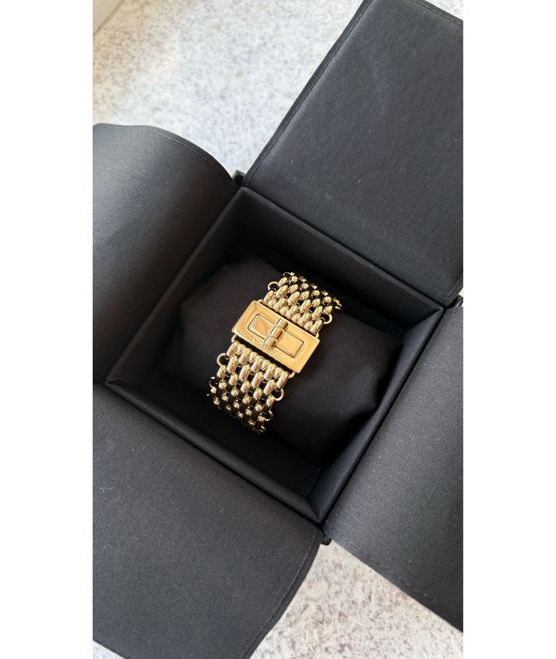 CHANEL Золотой браслет, фото 4
