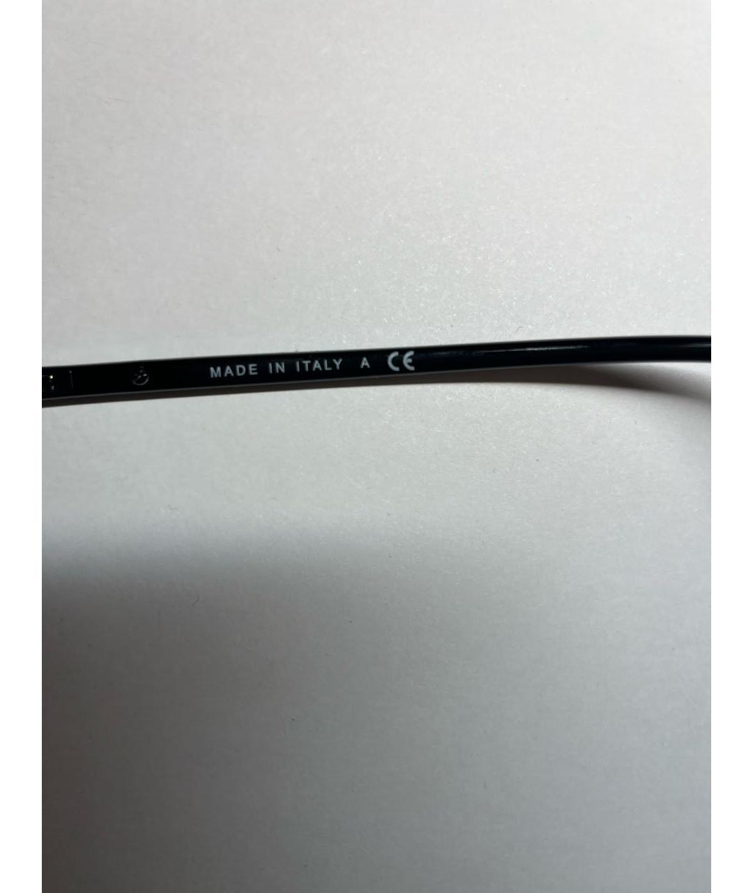 CHANEL Черные металлические солнцезащитные очки, фото 5