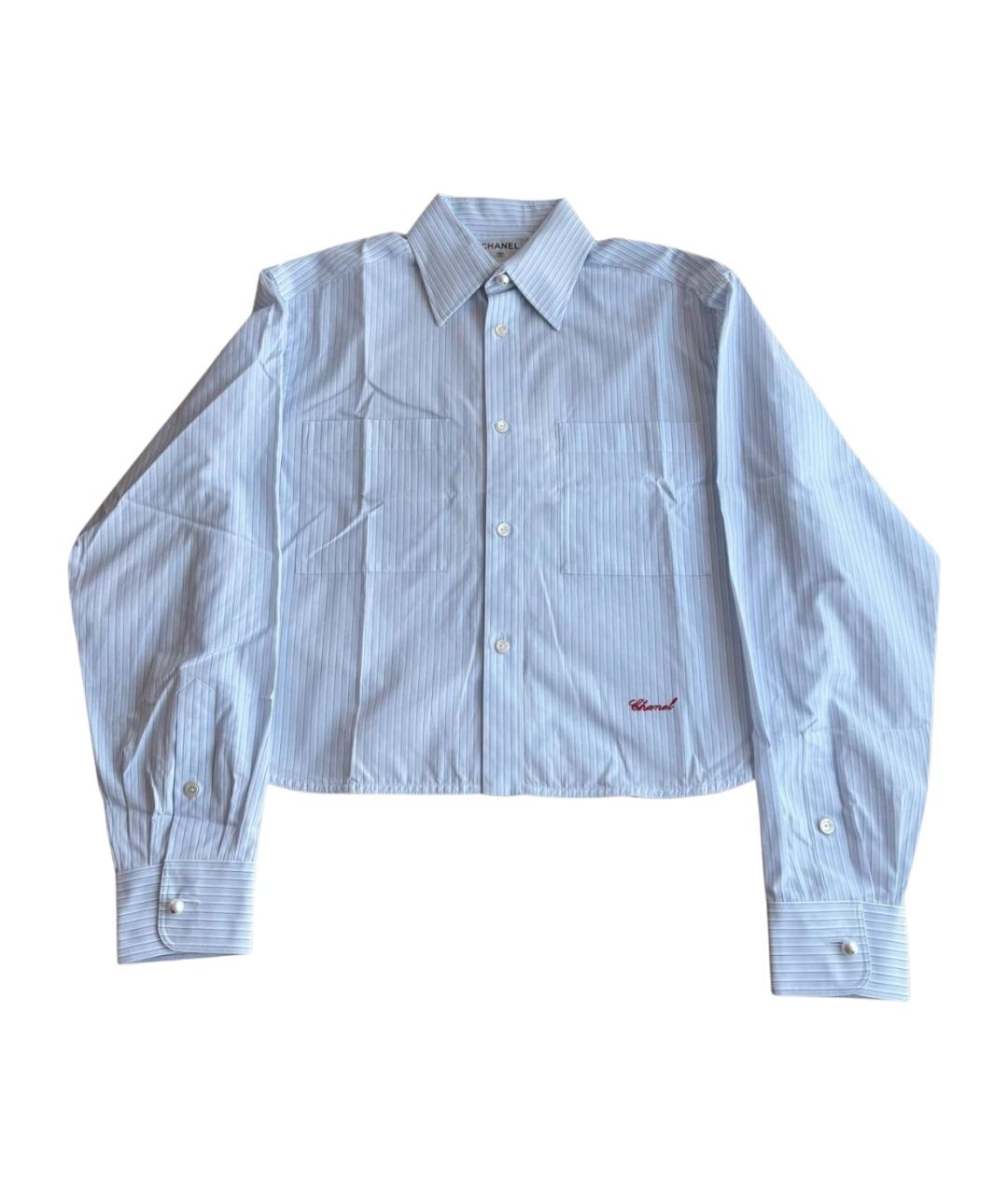 CHANEL Голубая рубашка, фото 1