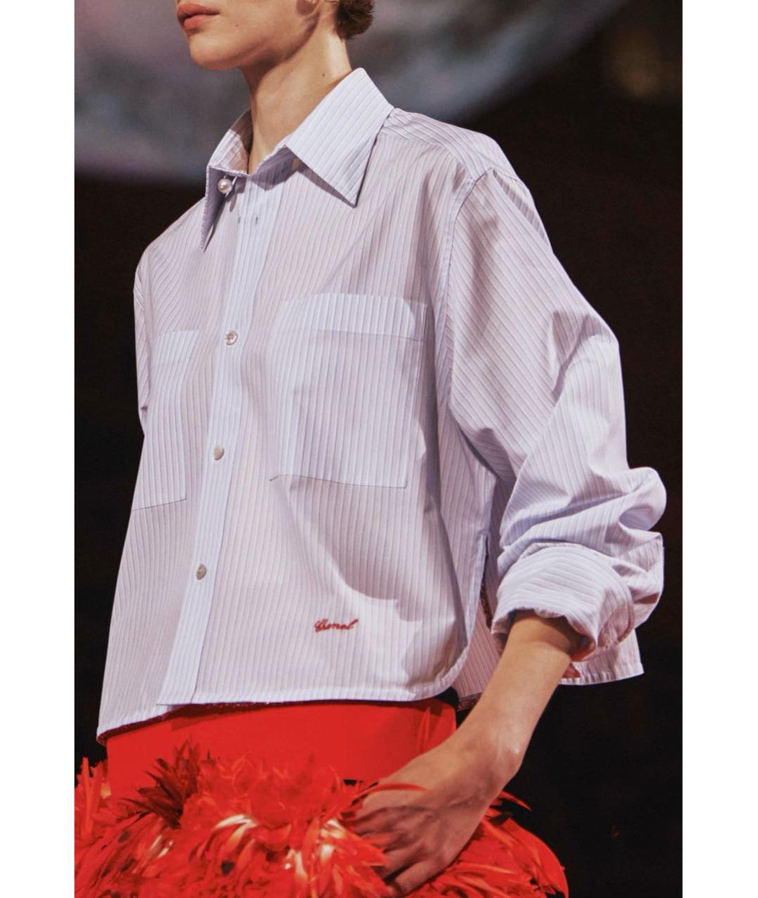 CHANEL Голубая рубашка, фото 6