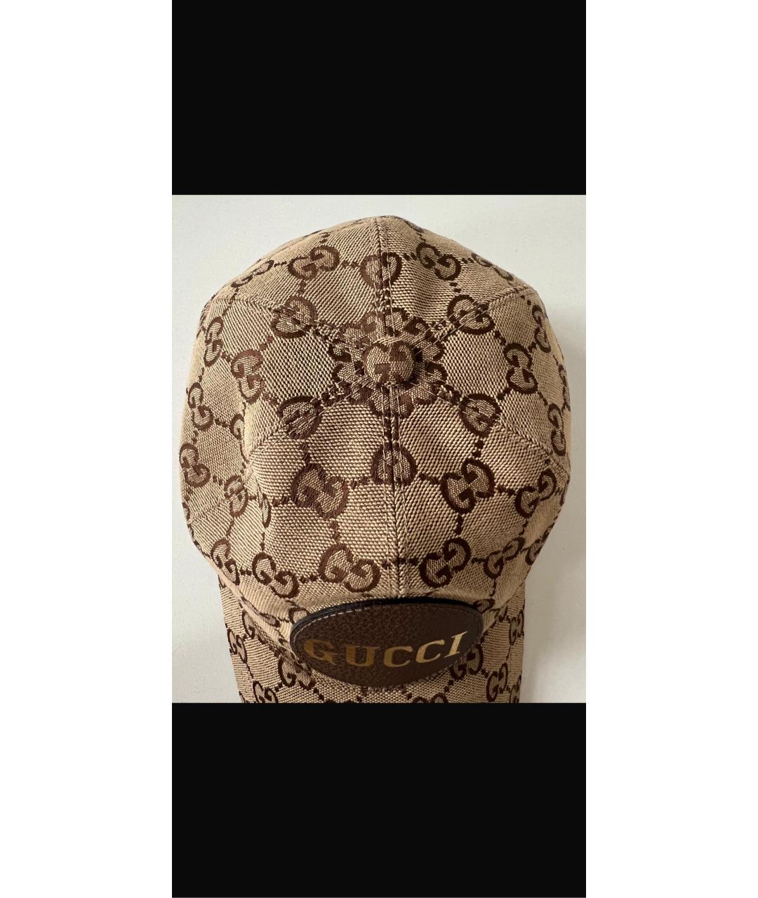 GUCCI Коричневая кепка, фото 5