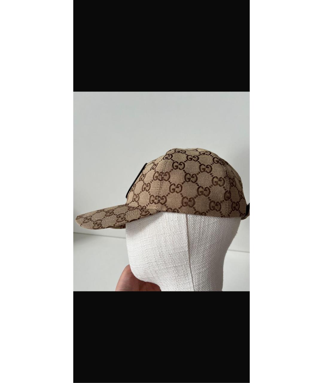 GUCCI Коричневая кепка, фото 2