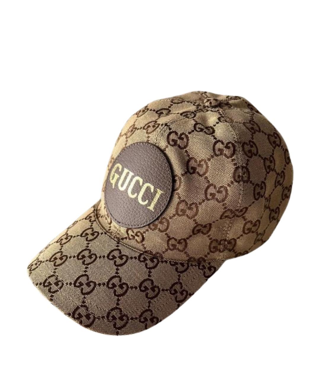 GUCCI Коричневая кепка, фото 1