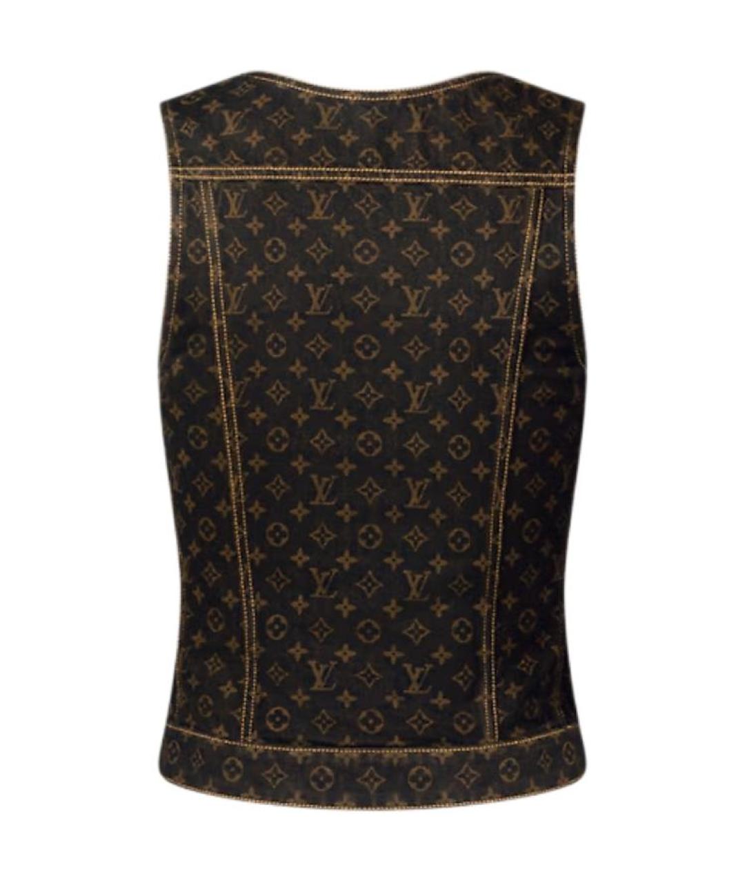 LOUIS VUITTON Черная жилетка, фото 2