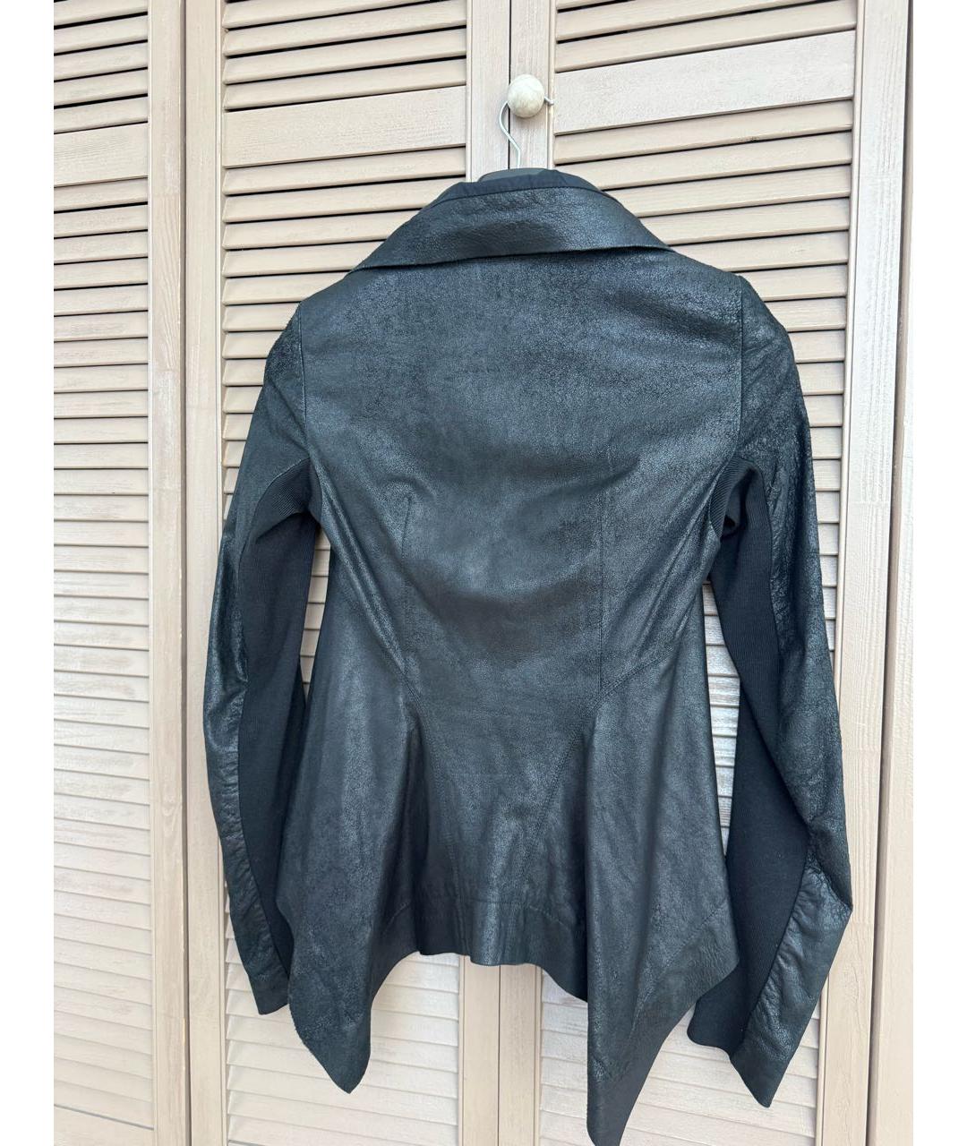 RICK OWENS Черная куртка, фото 2