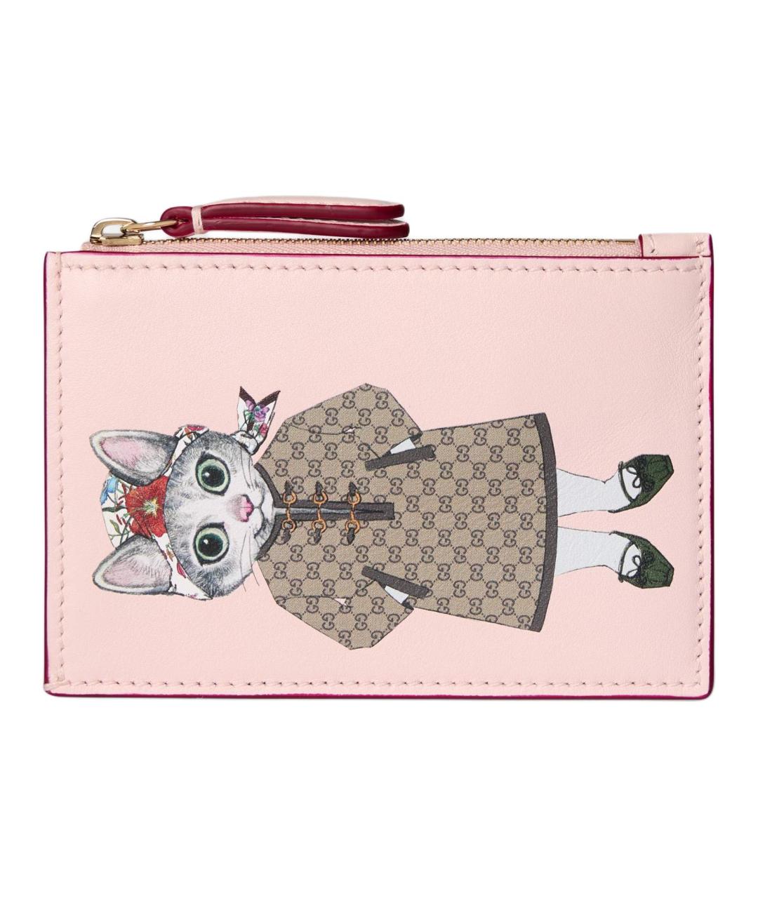 GUCCI Розовая ключница, фото 1