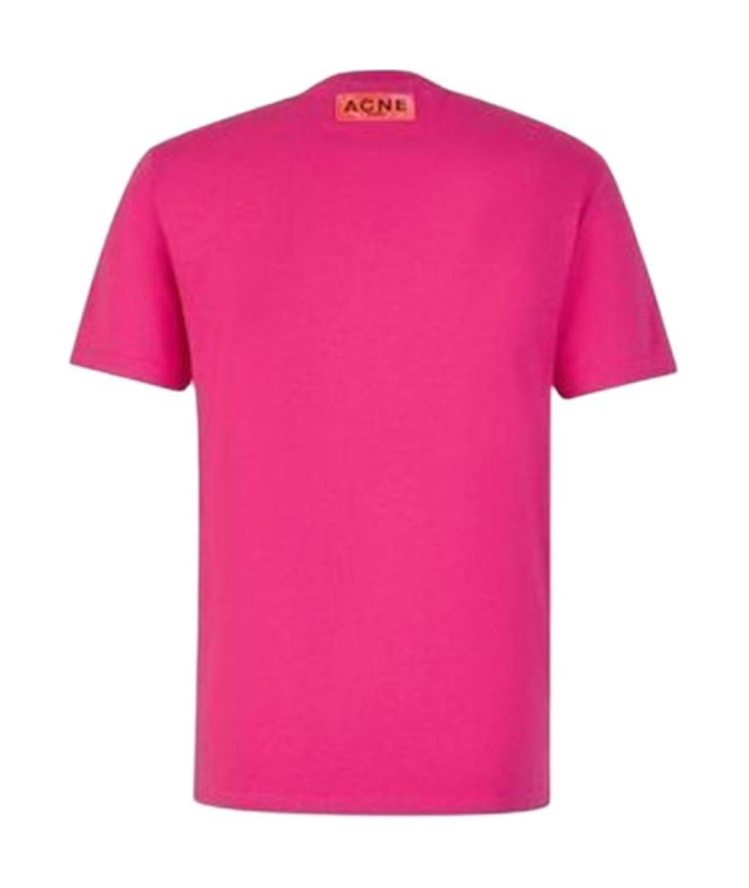 ACNE STUDIOS Розовая футболка, фото 2
