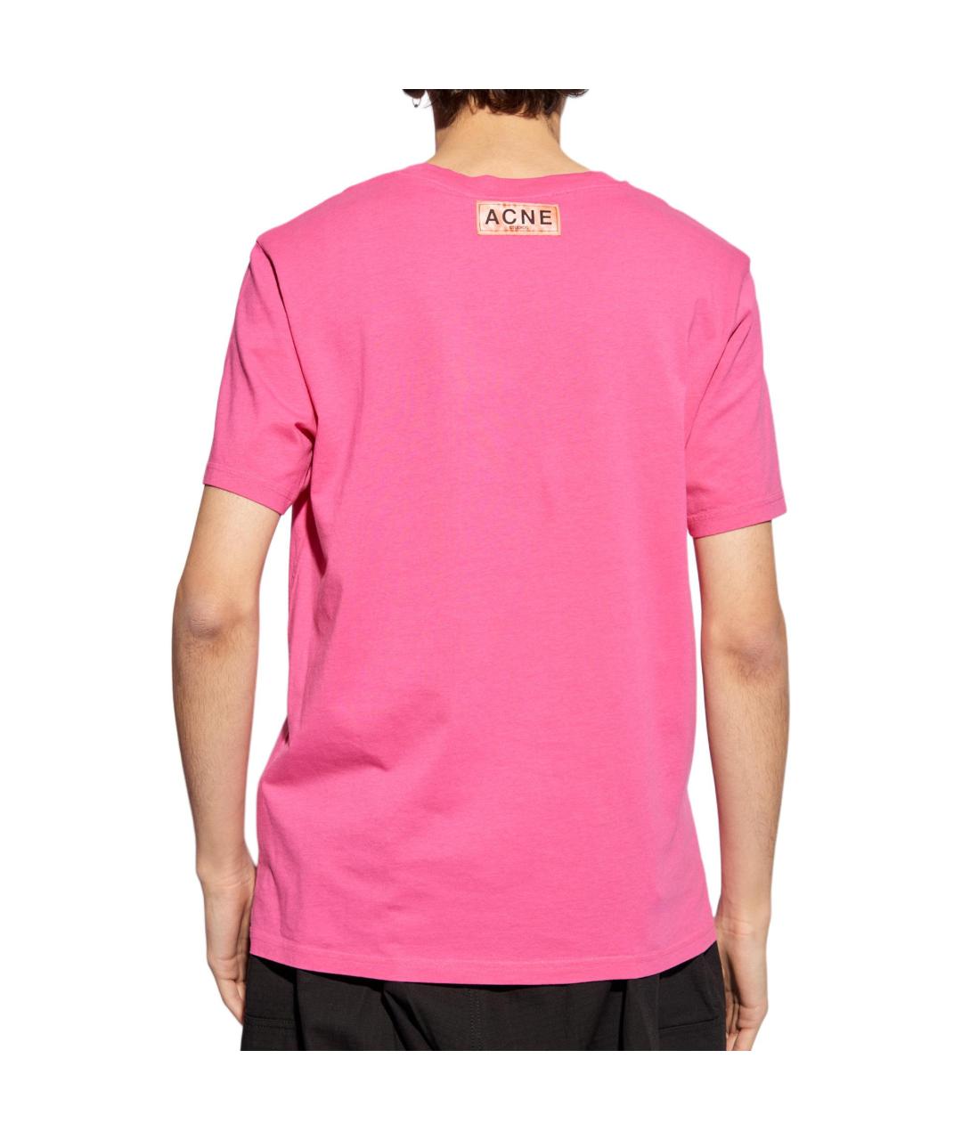 ACNE STUDIOS Розовая футболка, фото 5