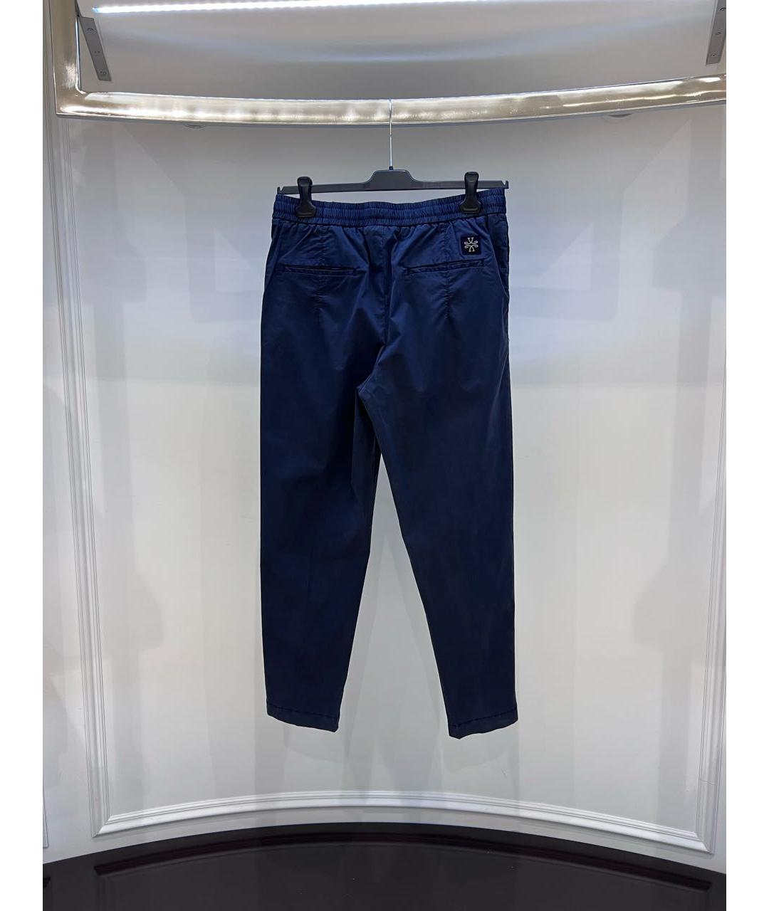 JACOB COHEN Темно-синие повседневные брюки, фото 2