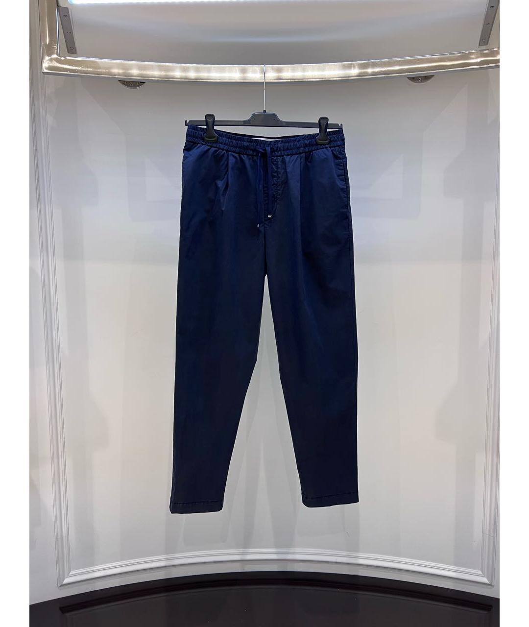 JACOB COHEN Темно-синие повседневные брюки, фото 4