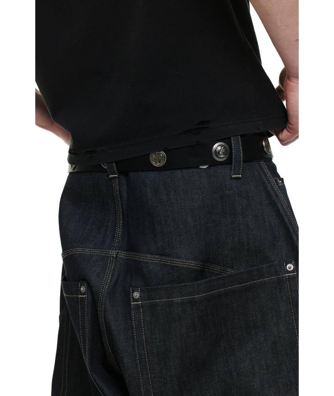 PROTOCOL INDEX Черный кожаный ремень, фото 4