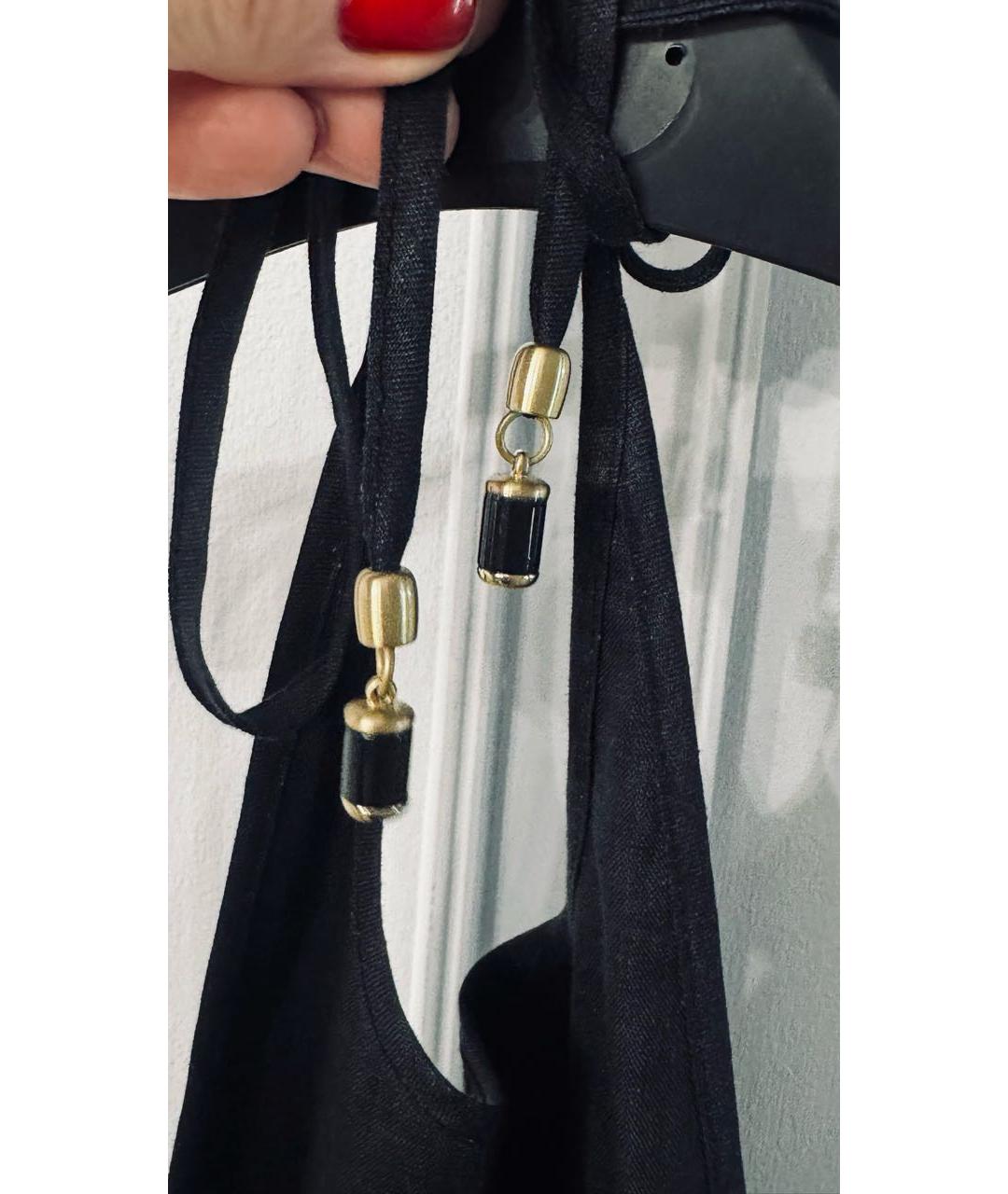 ZIMMERMANN Черный льняной сарафан, фото 4