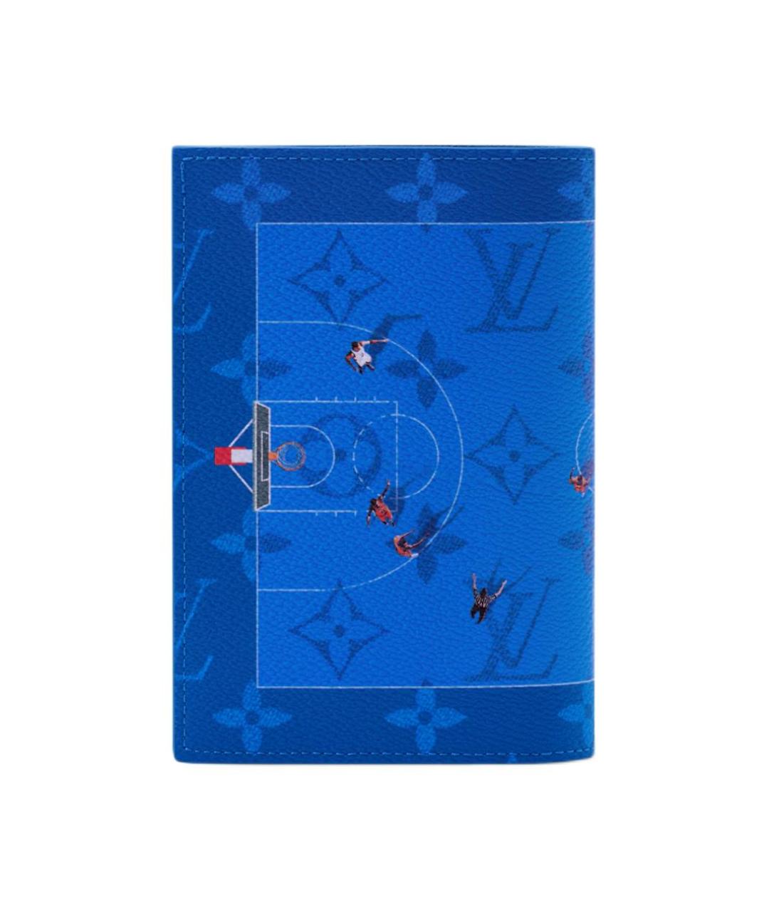 LOUIS VUITTON Синий кардхолдер, фото 3