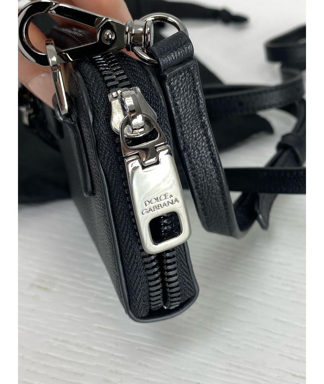 DOLCE&GABBANA Черный кошелек, фото 2