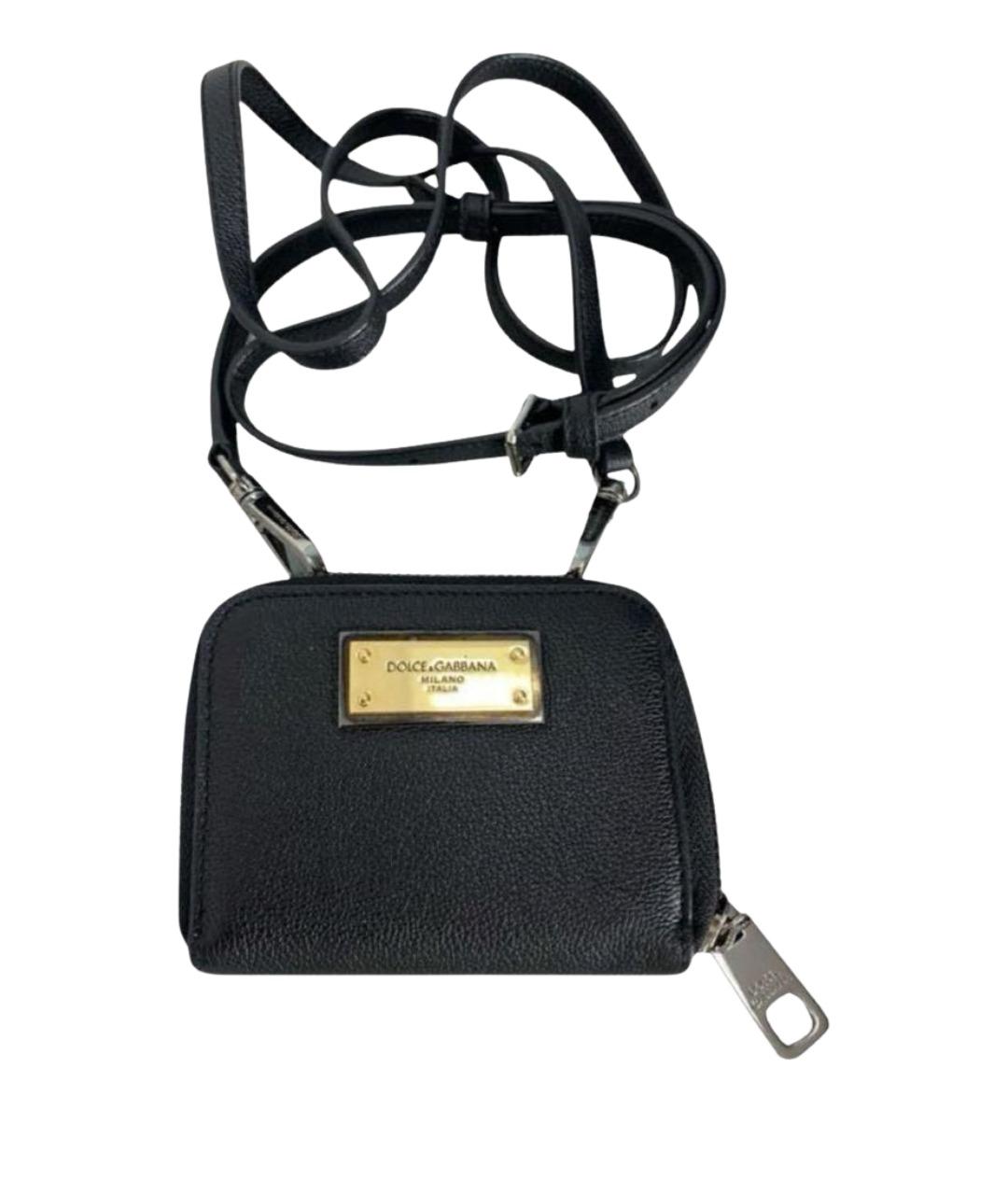 DOLCE&GABBANA Черный кошелек, фото 1
