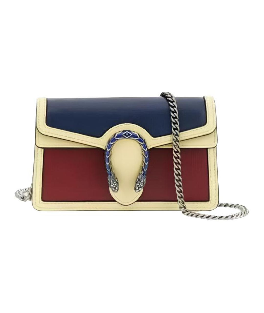 GUCCI Мульти кожаная сумка через плечо, фото 6