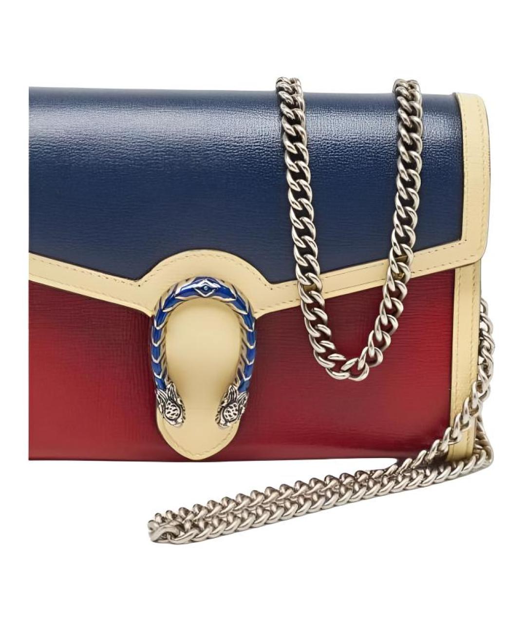 GUCCI Мульти кожаная сумка через плечо, фото 5