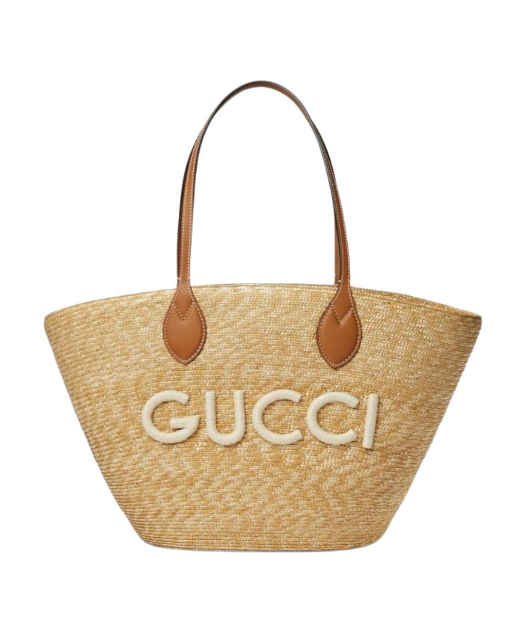 GUCCI Бежевая сумка через плечо, фото 1