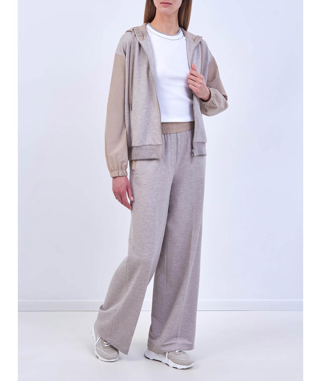 PESERICO Белая хлопковая майка, фото 2