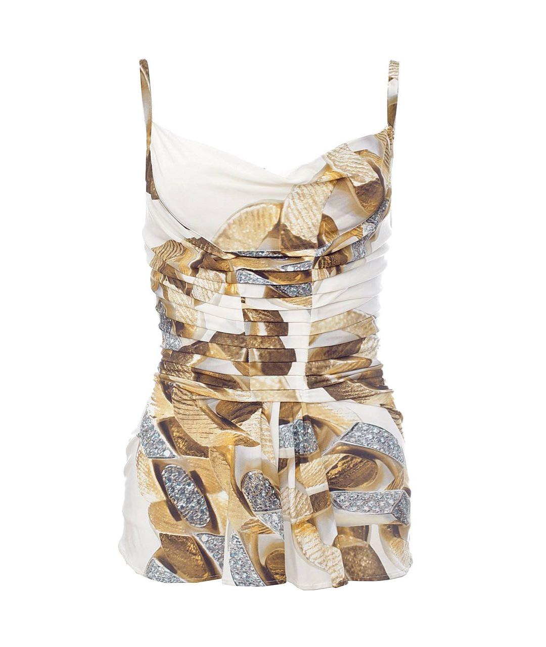 ROBERTO CAVALLI Вискозная майка, фото 8