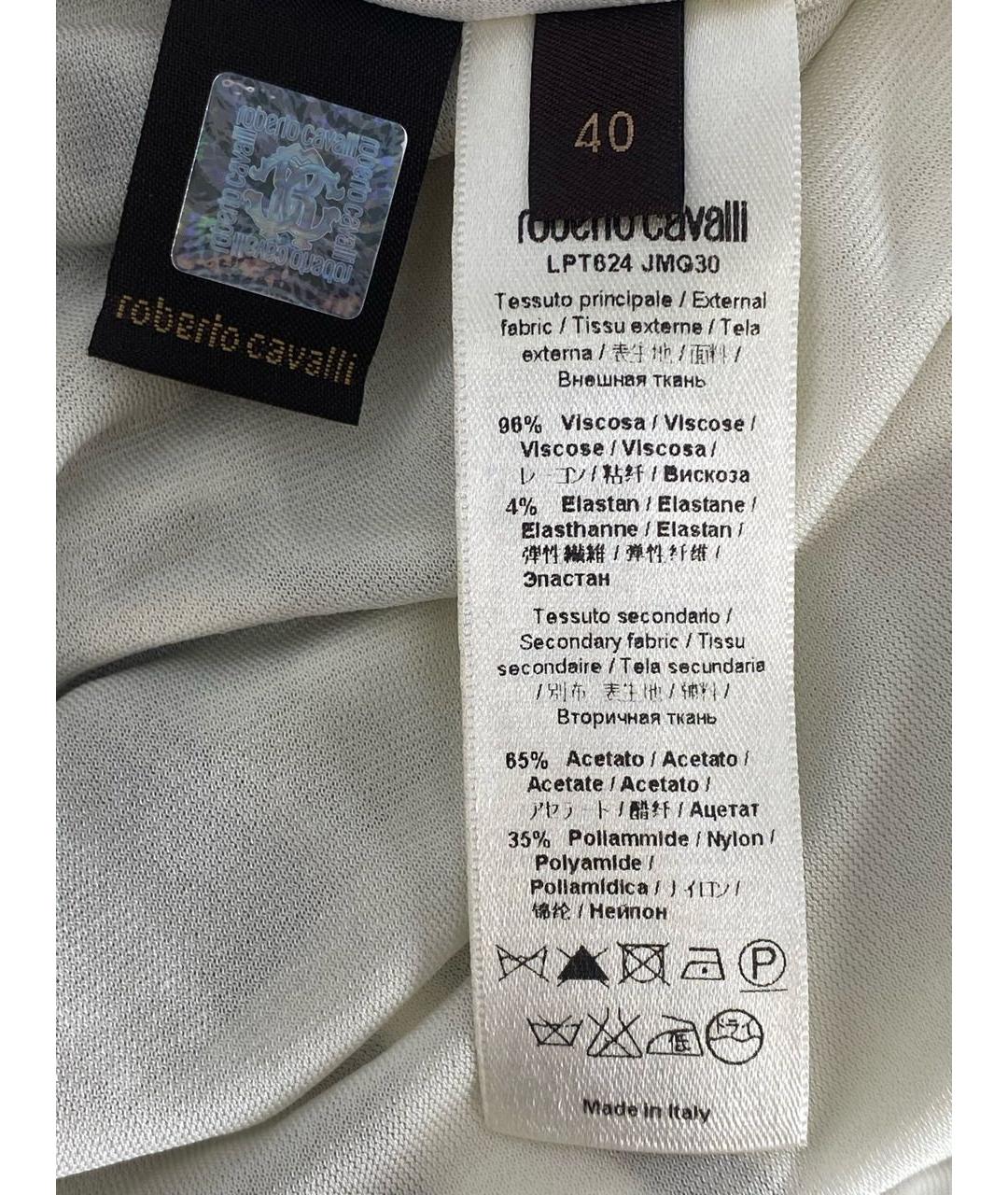 ROBERTO CAVALLI Вискозная майка, фото 7