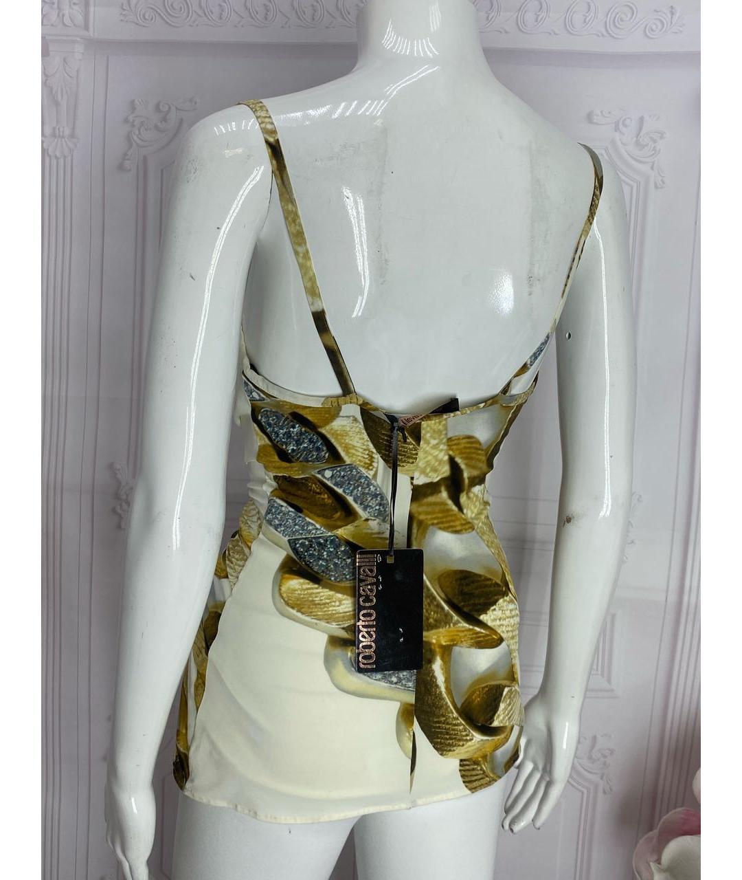 ROBERTO CAVALLI Вискозная майка, фото 6