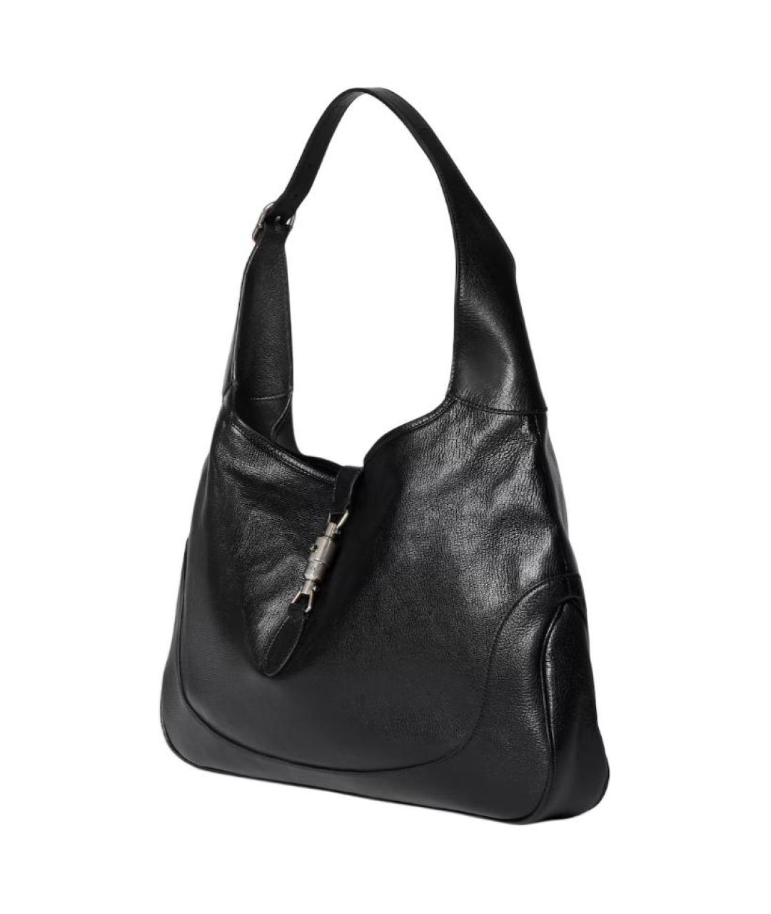 GUCCI Черная кожаная сумка через плечо, фото 3