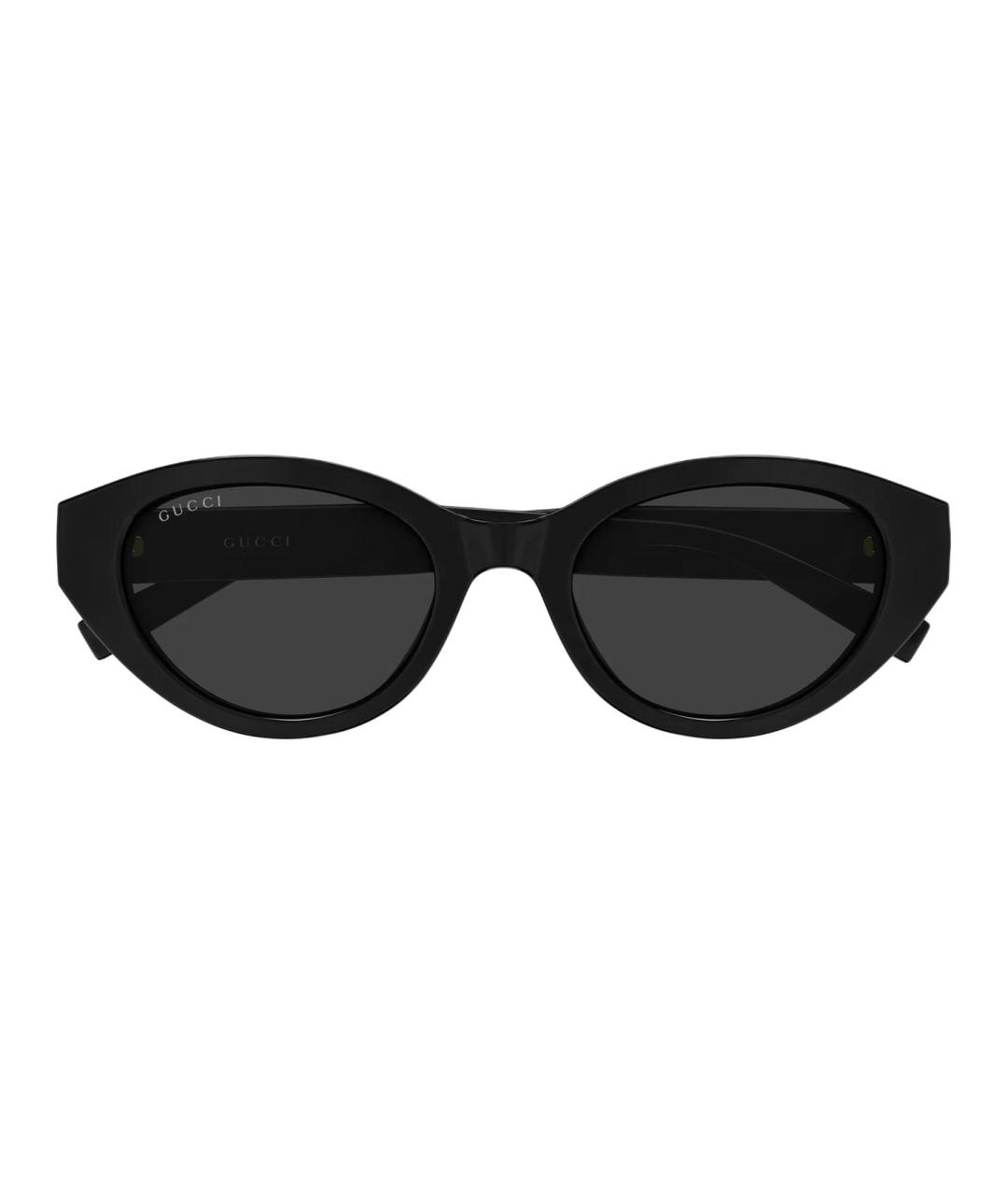 GUCCI Черные пластиковые солнцезащитные очки, фото 2